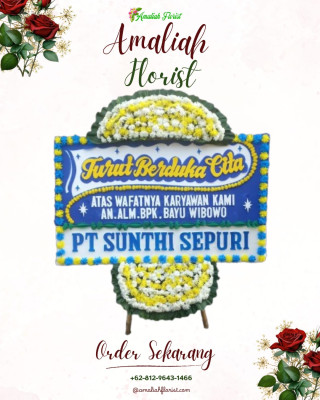 Papan Bunga Duka di Kayo